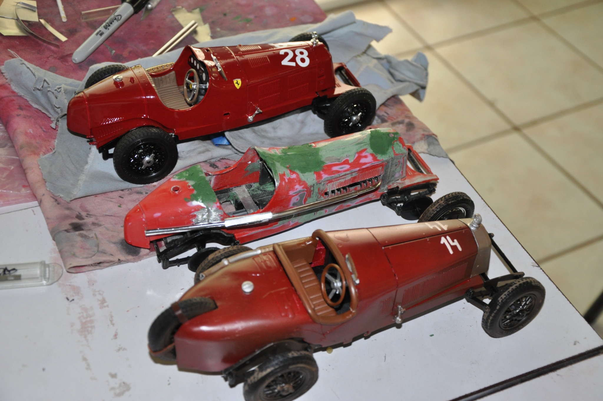 Scuderia Ferrari Alfa Romeo custom model
