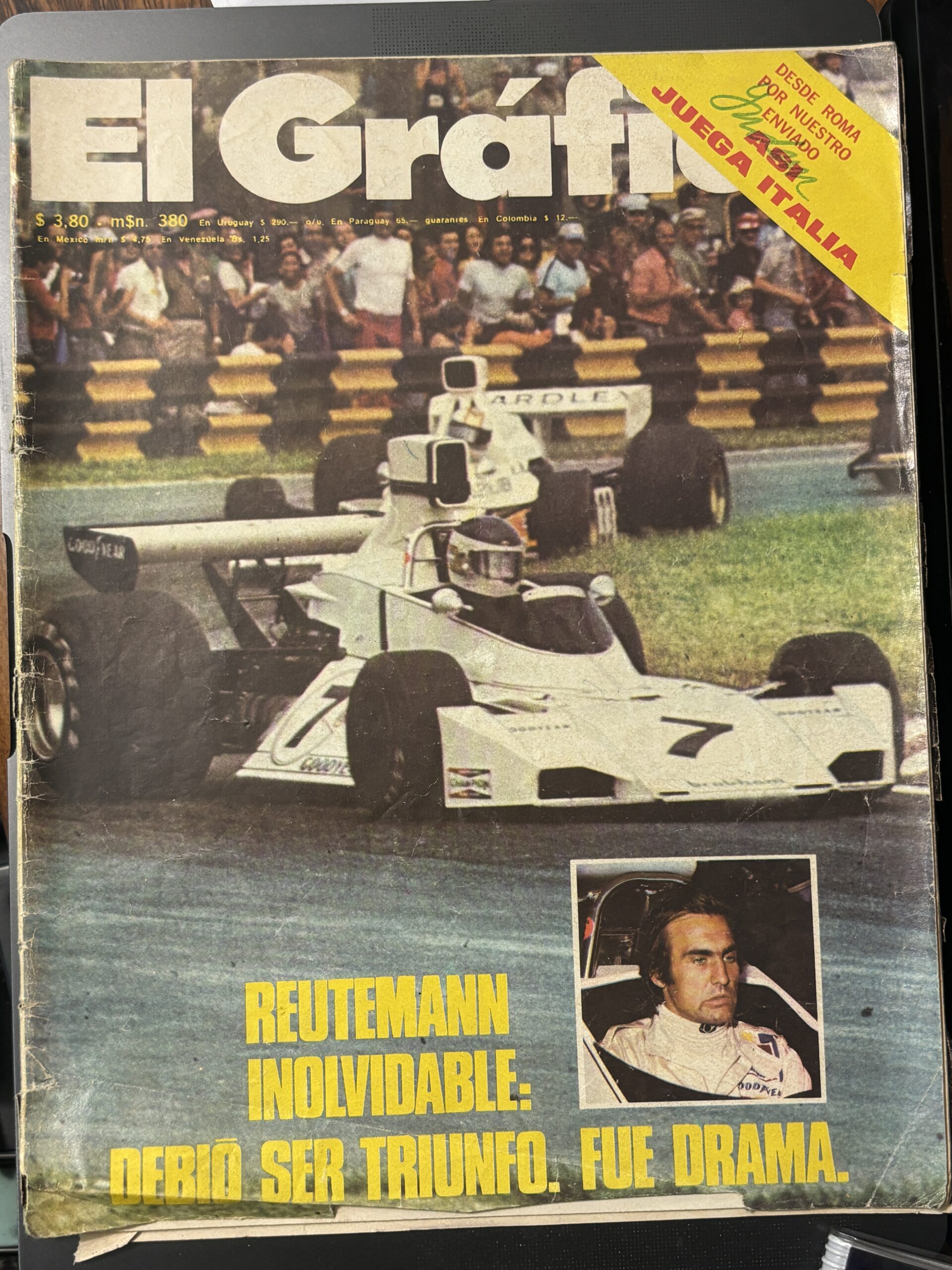 The beginnings of a lifelong passion for motor racing in Argentina