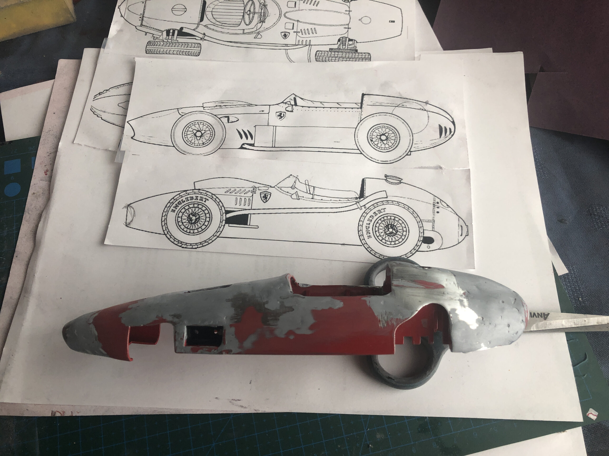 Building a documented Ferrari racing collection