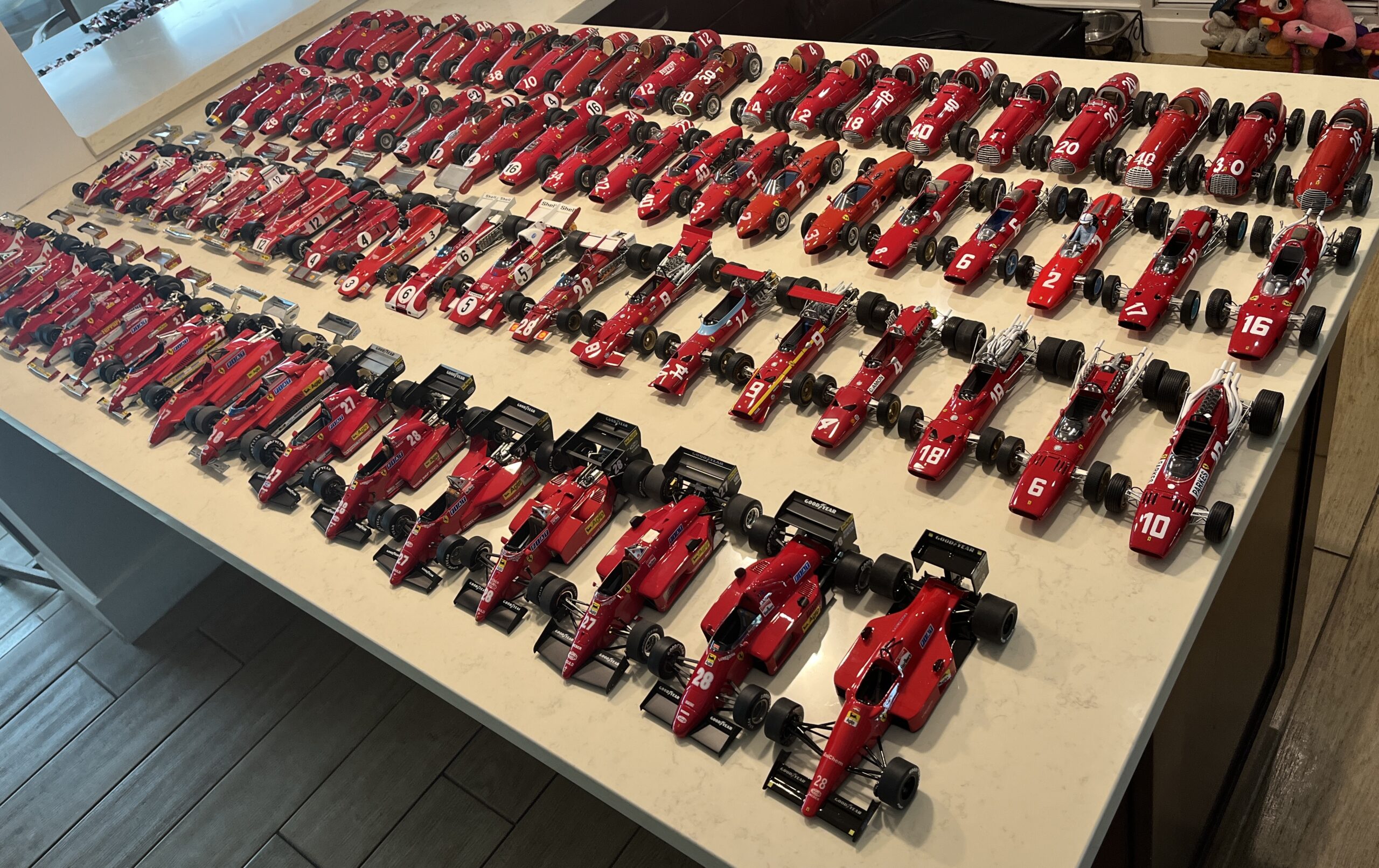 A major milestone in the Ferrari Formula 1 and Formula 2 collection